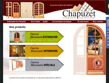 Tablet Screenshot of chapuzet.com